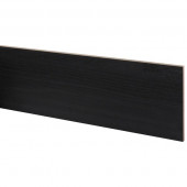 CanDo Stootbord (3 stuks) | Laminaat | Zwart Eiken | 130 x 20 cm