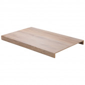 Stepwood Overzettreden met neus (2 stuks) | PVC toplaag | Dubbel gerookt eik | 100 x 60 cm