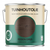 Hermadix Tuinhout olie biobased - Regen grijs 2,5 liter