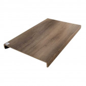 Stepwood Overzettrede met neus (2 stuks) - PVC toplaag - Eik bruin