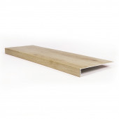 Stepwood Overzettrede met neus - SPC - Natuur Eiken - 100 x 30 cm