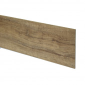 Stepwood Stootbord | PVC toplaag | Eik bruin | 100 x 19 cm