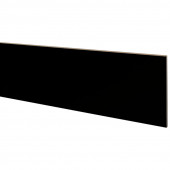 CanDo Stootbord (3 stuks) | Laminaat | Zwart | 130 x 20 cm 