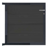 C-Wood Tuinpoort aluminium antraciet frame Modular - composiet antraciet (90 x 90 cm)