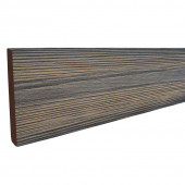 Eva-Last Randafwerking composiet driftwood dark (3 mtr)