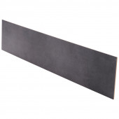 Stepwood Stootbord - PVC toplaag - Steen zwart - 150 x 23 cm