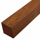 Elephant Balk hardhout Merbau geschaafd 43 x 43 mm