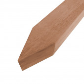 Smaragd Paal hardhout gelamineerd gevingerlast 7 x 7 cm