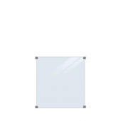 Plus Danmark Glasplaat | Gehard glas 8,76 mm helder glas (90 x 91 cm)