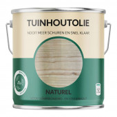Hermadix Tuinhout olie biobased - Naturel 2,5 liter