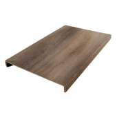 Stepwood Overzettrede met neus (2 stuks) - PVC toplaag - Eik bruin