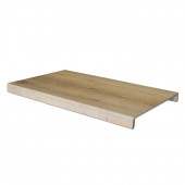 Stepwood Overzettreden met neus (2 stuks) | PVC toplaag | Eik rustiek | 100 x 60 cm