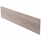 Stepwood Stootbord | PVC toplaag | Zacht grijs | 100 x 18 cm