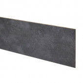Stepwood Stootbord | PVC toplaag | Beton donker | 100 x 19 cm