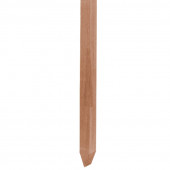 Smaragd Paal hardhout gelamineerd gevingerlast 7 x 7 cm (3,00 mtr)