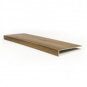 Stepwood Overzettrede met neus - SPC - Bruin Eiken - 130 x 38 cm