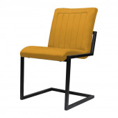 HomingXL Eetkamerstoel - Lara - stof Element goud 08