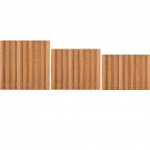 Smaragd Schutting hardhout keruing recht 17L v-groef schermdikte 4,5 cm
