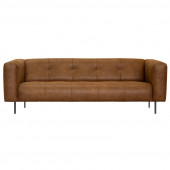 HomingXL 2 zitsbank - Almada - leer Bull cognac 28