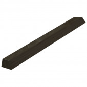Elephant Ventilatielat vuren verduurzaamd 2,8 x 4,5 cm zwart - 4.80 meter