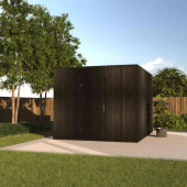 Duxwood Houten tuinhuis Kubix - Vuren zwart 300 x 300 cm