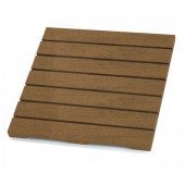 C-Wood Terrastegel composiet 50 x 50 cm bruin gevlamd FSC (24 mm) massief