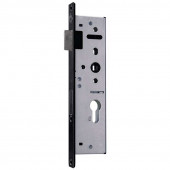 Austria Binnendeurslot - Mechanisch - Cilinderslot smal - Voorplaat zwart