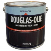 Hermadix Lariks douglas olie | Zwart 2,5 liter