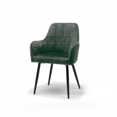 Bo Lundgren Eetkamerstoel - Donovan - stof Adore mosgroen