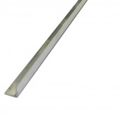 HomingXL Aanslaglat / hoekstrip - Aluminium - 2 x 2 x 200 cm