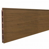 C-Wood Lamel composiet Mix & Match bruin gevlamd 180 x 14 cm (2 stuks)