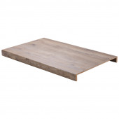 Stepwood Overzettreden met neus (2 stuks) | PVC toplaag | Ruw grenen | 140 x 60 cm
