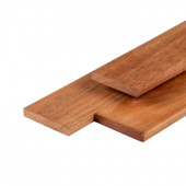Smaragd Vlonderplank hardhout Jatoba 2,1 x 14,5 cm vlak