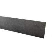 Stepwood Stootbord - SPC - Beton Zwart - 130 x 20 cm