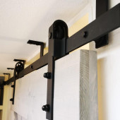 HomingXL Schuifdeursysteem Plafond | Mat zwart