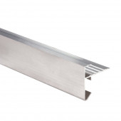 TrendHout Daktrim aluminium recht 250 cm (35 mm)