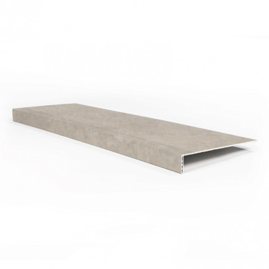 Stepwood Overzettrede met neus - SPC - beton taupe