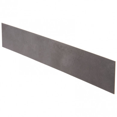Stepwood Stootbord | PVC toplaag | Cement donker | 150 x 23 cm