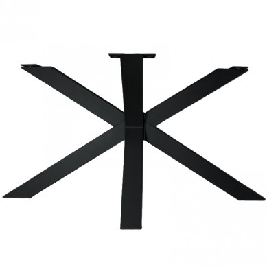 HomingXL Industrieel onderstel Matrix poot | zwart metaal | 9 x 9 cm 
