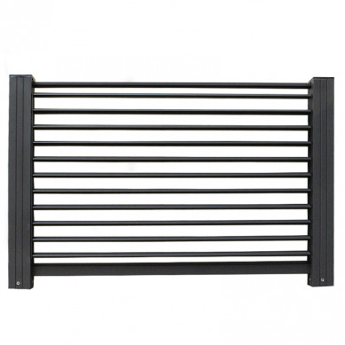 C-Wood Shutter Modular - Aluminium met verstelbare lamellen - antraciet (90 x 60 cm)