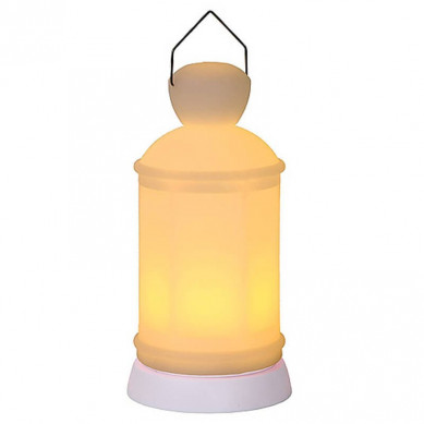 Lucide lantaarn met LED verlichting mat wit 10 x 20 cm