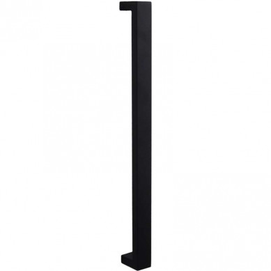 Austria Deurbeslag - Voordeurgreep enkel - Mat zwart