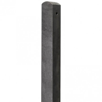 Elephant Paal beton bolkop | eindpaal 8,5 x 8,5 cm antraciet (265 cm)