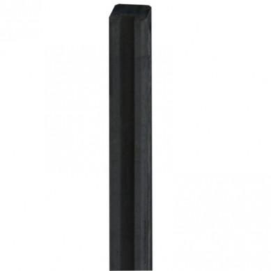 HomingXL Paal beton met sleuf | hoekpaal 11,5 x 11,5 cm antraciet (277 cm)