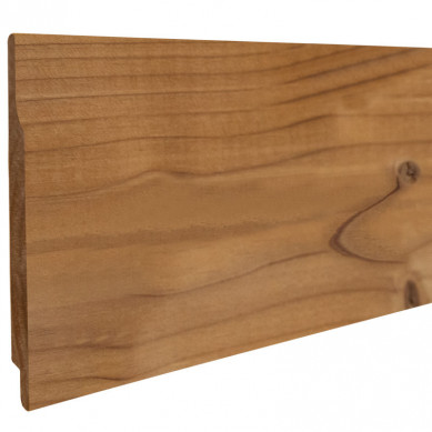 Elephant Naaldhout Thermo rabat halfhouts 1,9 x 13 (14,1) cm - 5.40 meter