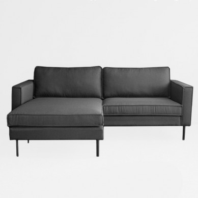 HomingXL Hoekbank - Frevo - stof Malmo antraciet 96