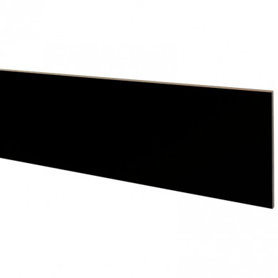 CanDo Stootbord (3 stuks) | Laminaat | Zwart | 130 x 20 cm