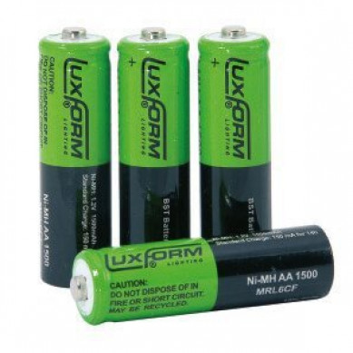 Luxform 4x Oplaadbare AA batterij