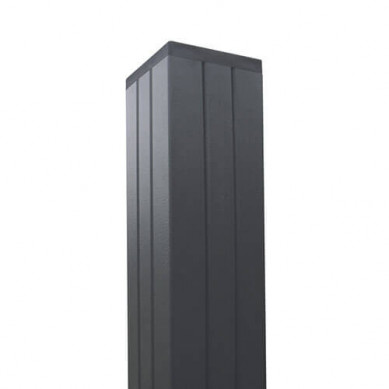 C-Wood Tuinpaal zelfbouw Modular/Mix & Match antraciet aluminium 180 cm tbv 180 cm