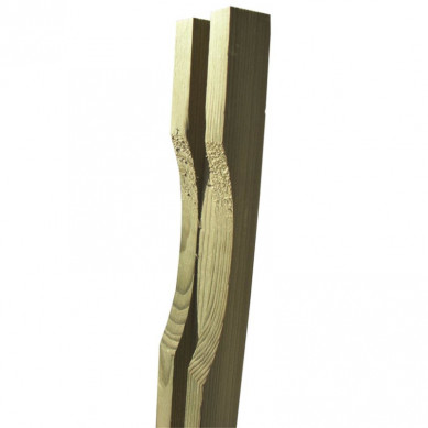 Elephant Ventilatielat vuren geïmpregneerd 2,1 x 4,5 cm (480 cm)